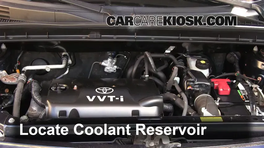 2006 Scion xB 1.5L 4 Cyl. Coolant (Antifreeze) Add Coolant